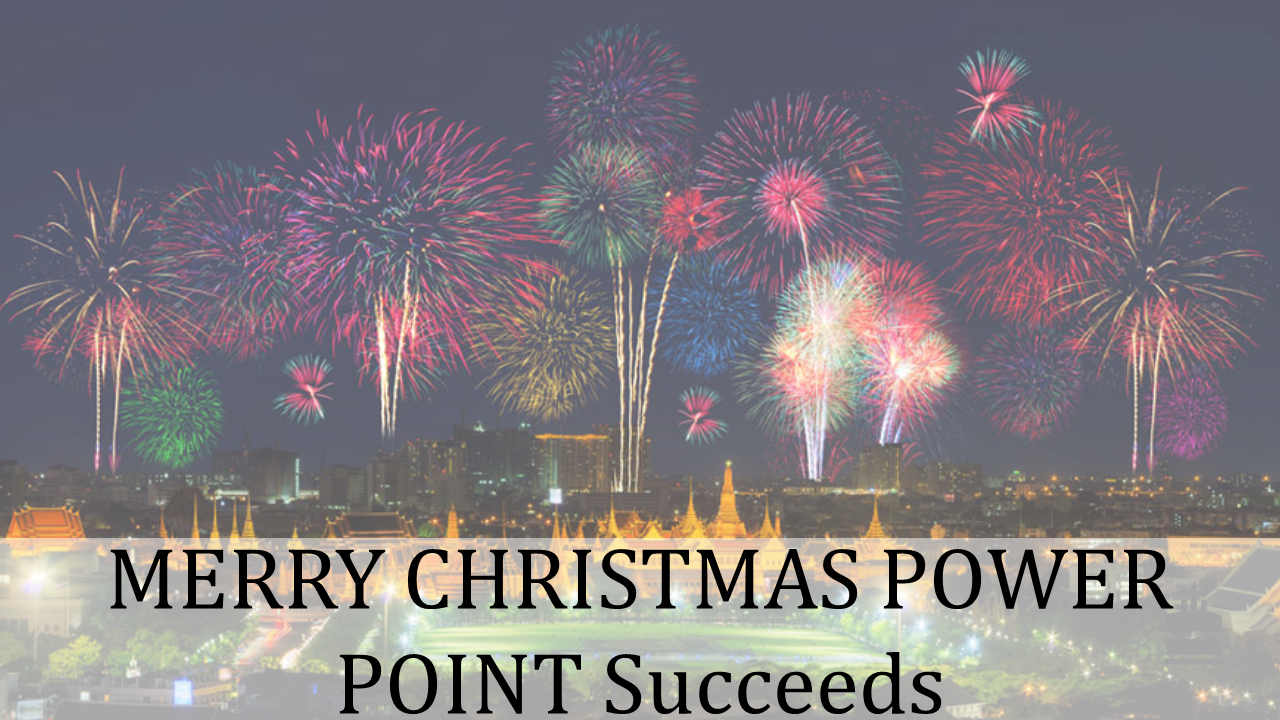 Wonderful Merry Christmas PowerPoint and Google Slides